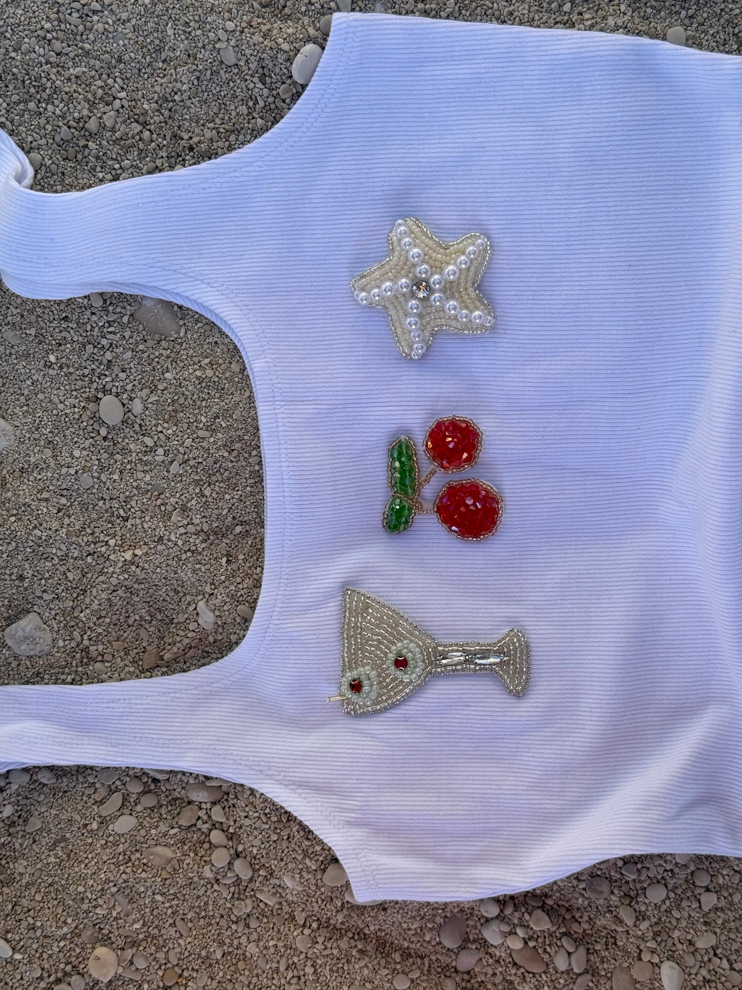 Martini Beaded Tank